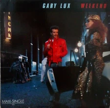 GARY LUX 'Weekend' 12" vinyl single Global Records and Tapes 12LUX1