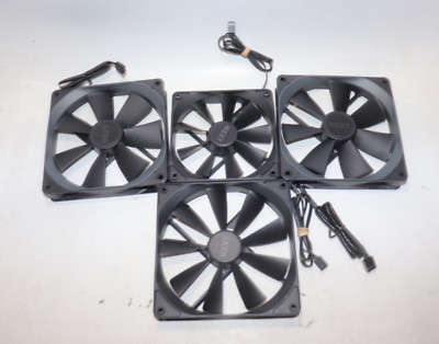 3 NZXT RF-AF14C-RB 140mm Rifle Bearing High Performance Air Flow Case Fan Plus 1