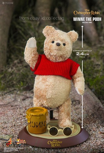 Hot Toys Modellino Mms502 1/6 Christopher Robin Winne The Pooh in magazzino - Foto 5 di 9