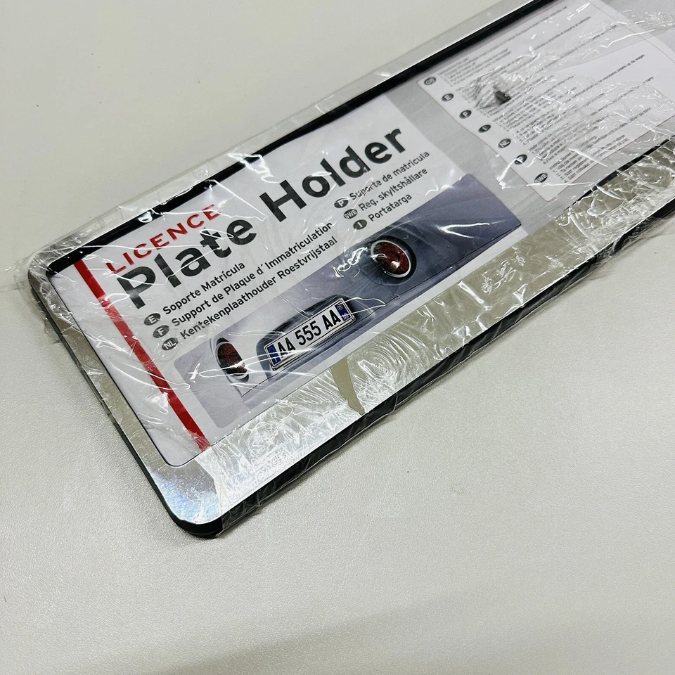 Sumex MAT8000 ABS Kennzeichenhalterung EU, Chrom - Bild 4 von 4