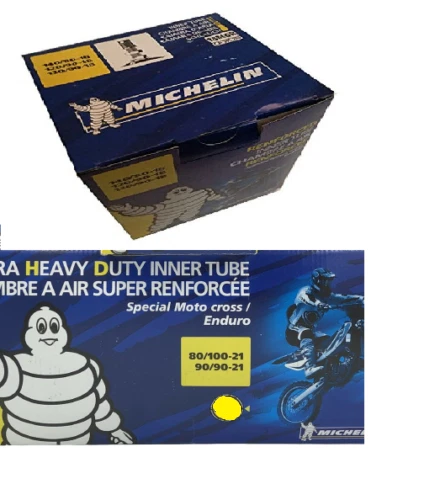 COPPIA PNEUMATICI CON CAMERE REINF MICHELIN 90 90 21 54R 140 80 18 70R X ENDURO - Immagine 2 di 4