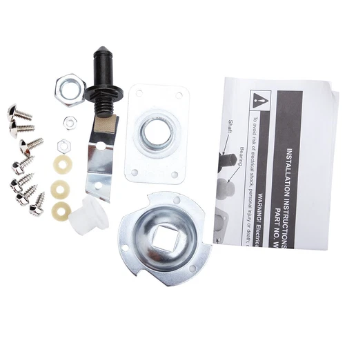 Kit manicotto cuscinetto posteriore tamburo per asciugatrice GE WE25M40 AP2619300 PS267583 WE25X205 US - Foto 3 di 9