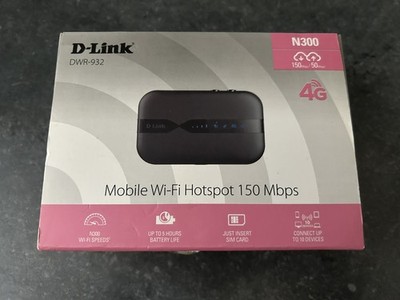 D-Link DWR-932 4G LTE Mobile WiFi Hotspot