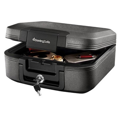 SentrySafe Dark Gray Fireproof and Waterproof Safe with Key Medium, Grey