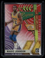 2019-20 Donruss Optic #20 Magic Johnson Express Lane Red Wave