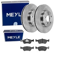 Meyle Bremsscheiben 260Mm + BelÄGe Vorne Passend FüR Toyota Avensis T22