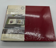 NEW Martha Stewart Crafts Red Photo Album Fits 11 x 8.5 pg 10 Dual Pocket Pages