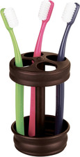 Metal Toothbrush Holder - Bathroom Cup for Bathroom Organization, the Olivia Col