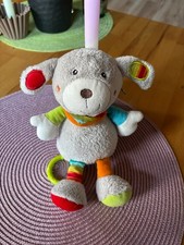 💕Spieluhr Topomini Topolino Hund grau bunt 💕Somewhere over the Rainbow💕 top