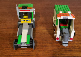 LEGO City LOT 60007 4432 High Speed Chase Elite Police Motorcycle Garbage Truck