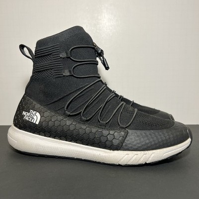 Mens THE NORTH FACE Touji Mid Lace Black Lightweight Shoes / Size 8.5