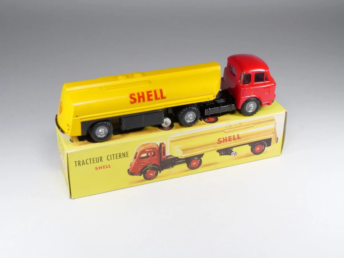 CIJ - 3/72 - 4/69 - Tracteur Saviem Remorque Shell - En boite - Stock D’usine