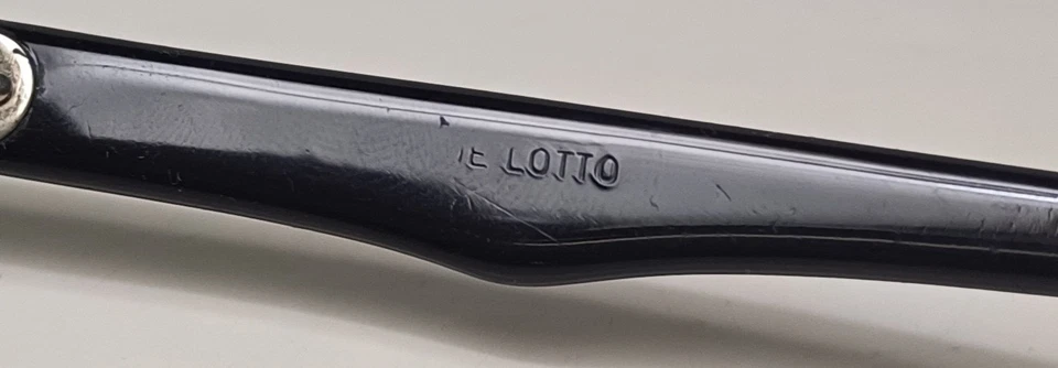 Gafas Geek Vintage Old School Años 60 De Lotto Hechas en Italia Johnny Depp  Foto 4 de 4