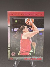 2025 Panini Caitlin Clark Chronicled - WNBA Caitlin Clark #45 Holo Red
