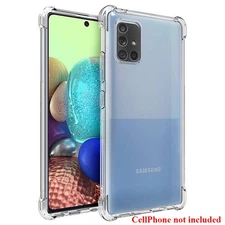 Anti-Crash Clear Soft Slim Silicone Back Case for Samsung Galaxy A71 5G SM-A716U