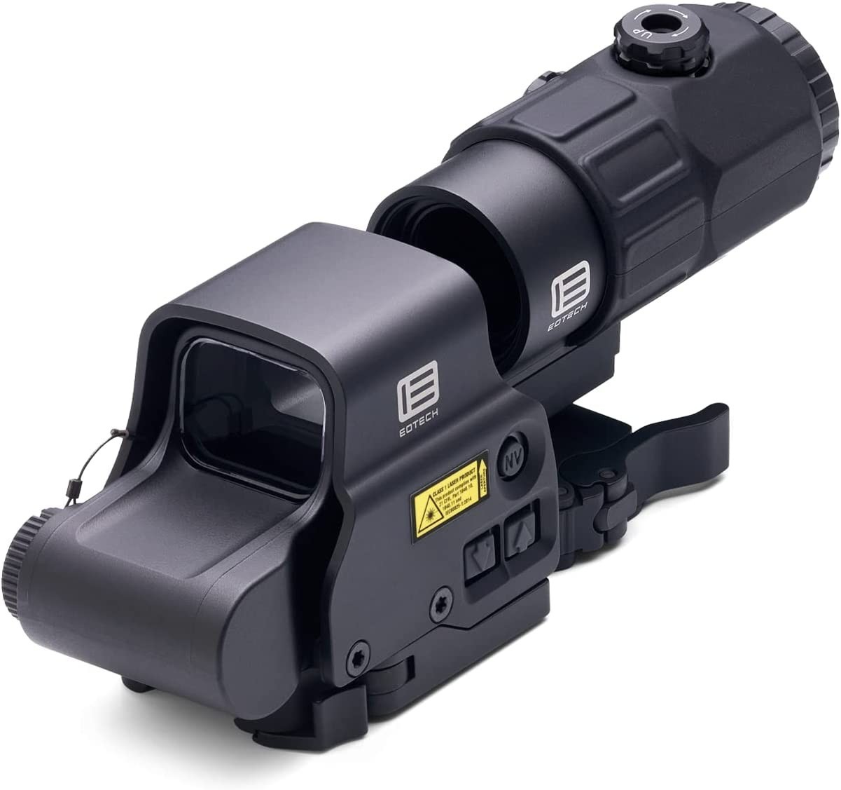 EOTech EXPS3-4 Holographic Weapon Sight with G45 STS 5x Magnifier, Black - HHS-V