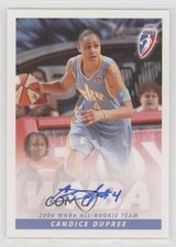 2007 Rittenhouse WNBA Auto All-Rookie Team Candice Dupree Auto 0v0