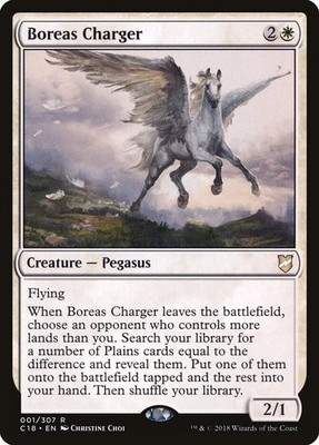 Boreas Charger 1 Rare Commander 2018 Near Mint