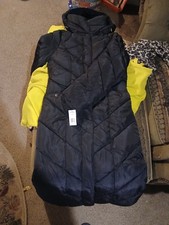 Steve Madden Womens Puffer Coat Black With Detachable Hood New Retail 225