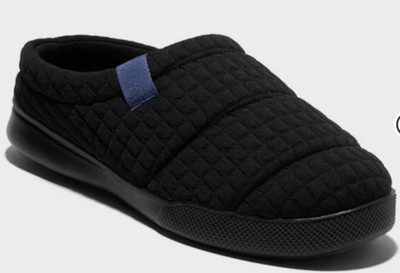 Dluxe By Dear Foams Men s Julien Plush Jersey Sport Lounge Clog Slippers Size M