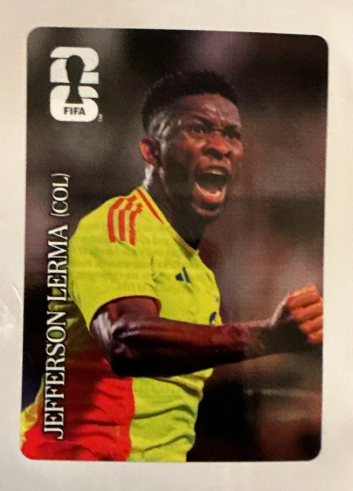 Jefferson Lerma FIFA World Cup Colombia 2026 Panini Sports Sticker