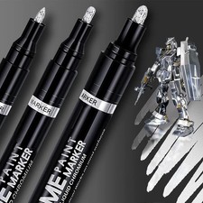 Liquid Chrome Markers Set, Permanent Mirror Pens for Plastic, Metal, Art