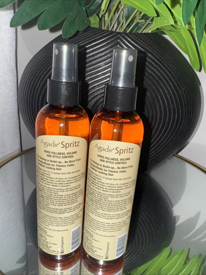 Agadir Argan Oil Spritz Extra Firm Hold Spray 8 oz 2 Pack )🤑🌹 - Image 2 of 2