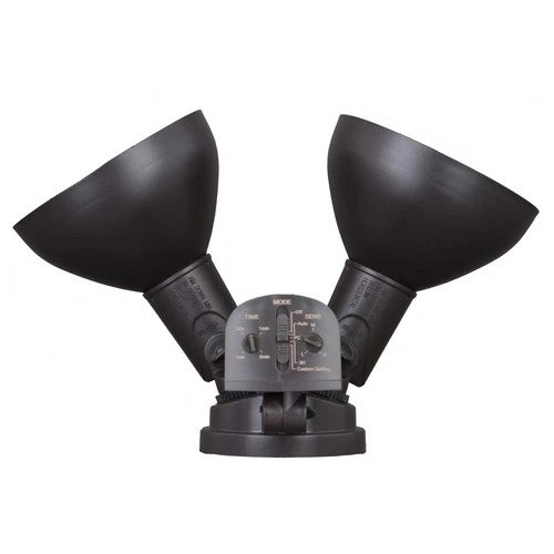 Vaxcel Lighting T0694 Outdoor Security 2 Light 12"W Adjustable - Bronze - Picture 6 of 12