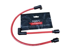 Ton's Harley Davidson Big Twin 84-98 FXD Dyna Softail 8.5mm Spark Plug Wires Red