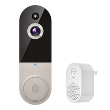 1080P Video Doorbell Camera Wireless Cloud Storage Live View 2-Way Talk Night...