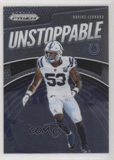 2019 Panini Prizm Unstoppable Shaquille Leonard Darius Leonard #UN-DL gp1