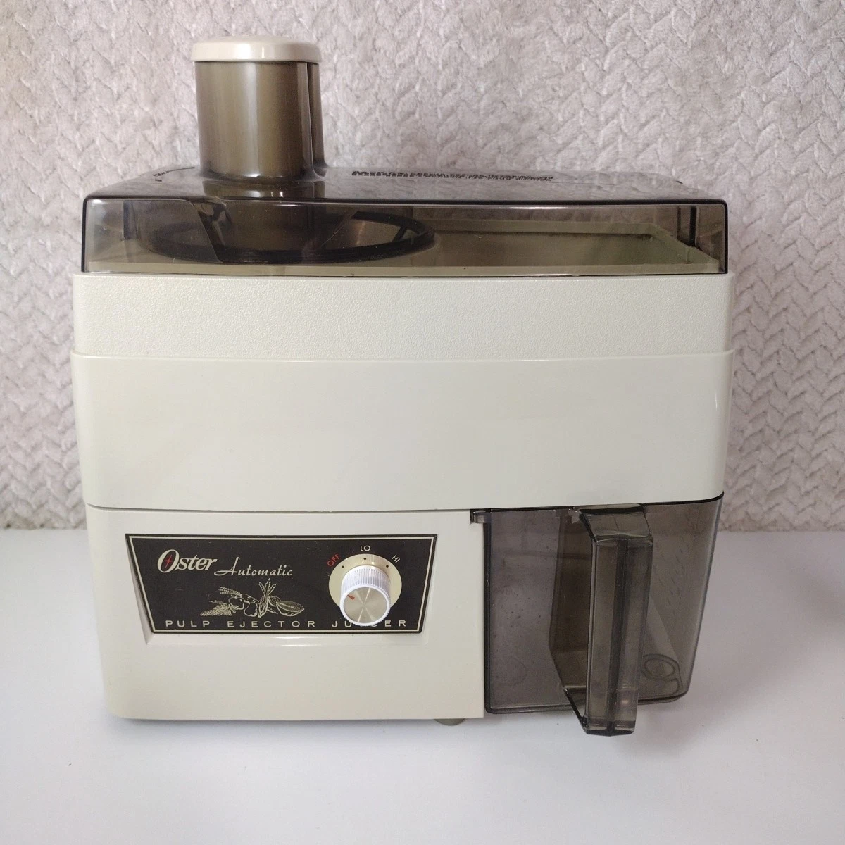 Oster Automatic Pulp Ejector Juicer Vintage 1970's 2 Speed Tested Works