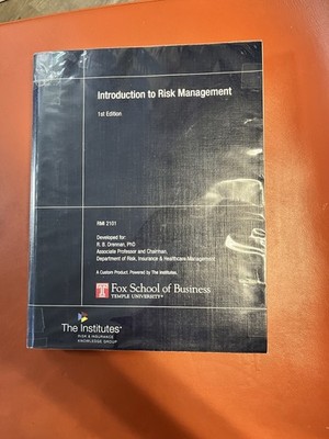 Introduction to Risk Management