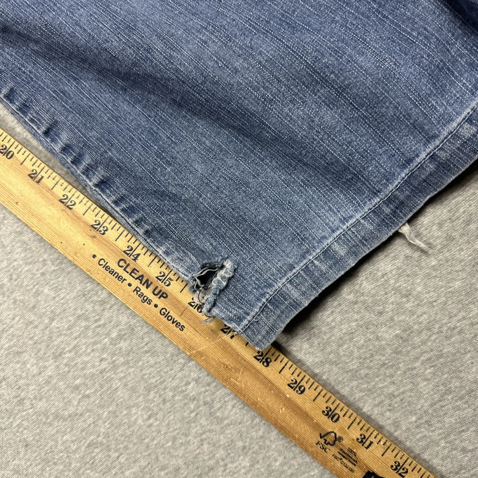 Vintage Bobby Jack Jeans Meninas 16 Y2K Grunge Skate Flare Engraçado Desenho Animado Macaco - Imagem 4 de 4