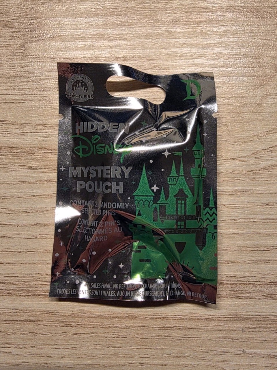 Disneyland 2026 "Hidden Disney/Mickey" 2-Pin Mystery Pack - Wave A