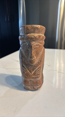 Mexican Terracotta Clay Figure Folk Art Pottery