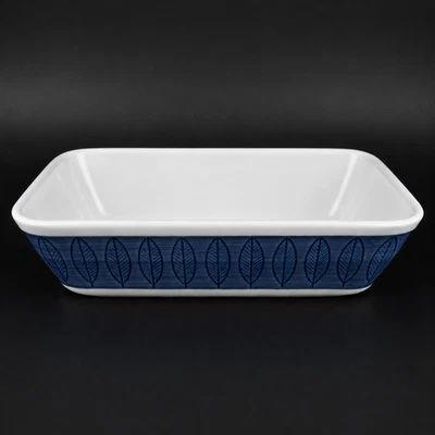 Rörstrand Keramik Schale Serie Koka blau Hertha Bengtson Pottery Ofenschale 23,5 - Bild 1 von 4