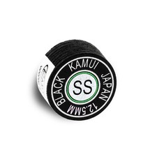 KAMUI Black Laminated Pool Billiard CUE TIP - 1 pc Super Soft, 12.5 mm 