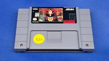 525:  Judge Dredd (Super Nintendo SNES) - Cart Only - Authentic - Tested/Working