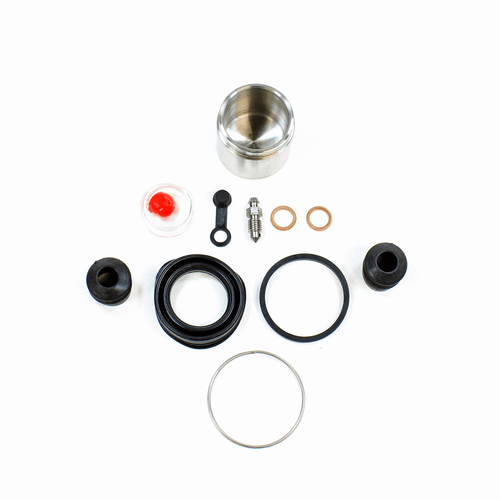 Sello de pinza de freno + kit de pistón de acero inoxidable para Honda CB900C 1981 PERSONALIZADO delantero - Imagen 1 de 1