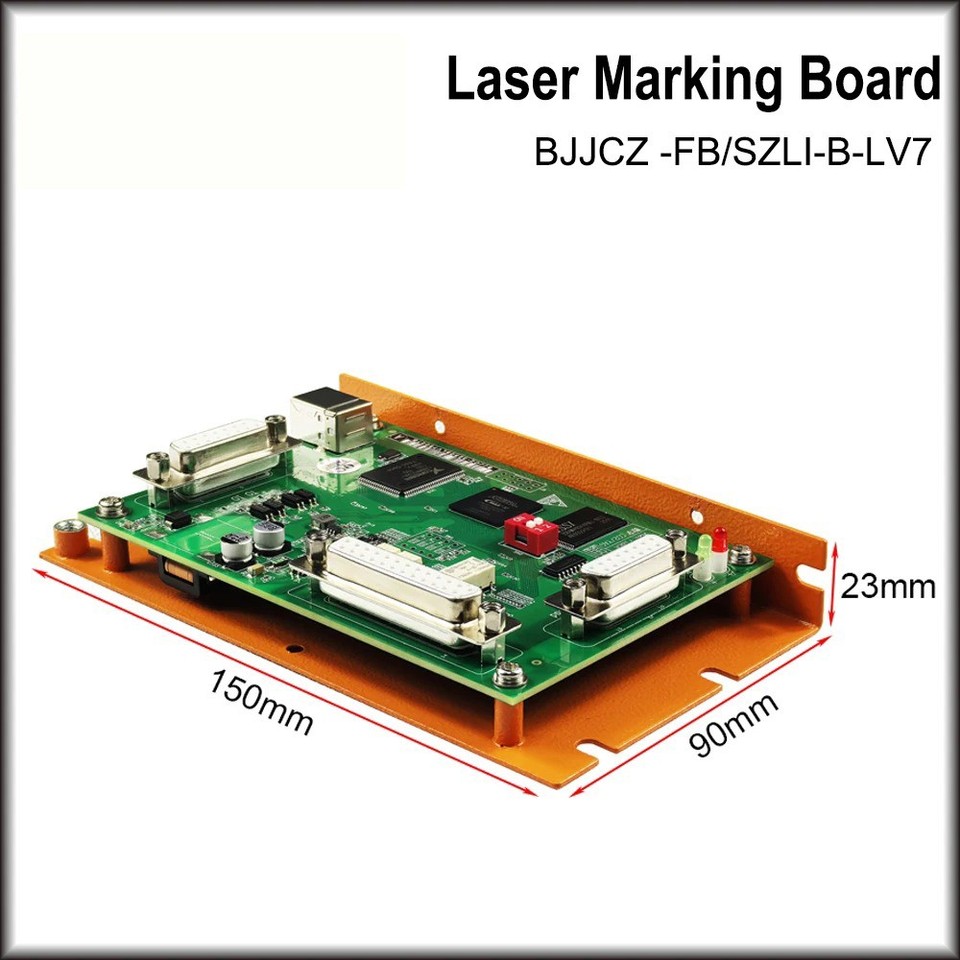 JCZ Fiber Laser Controller Card Ezcad2 for 1064nm Fiber Mark IPG Raycus ...