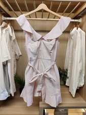 RIVER ISLAND PLAYSUIT UK 12 PINK BNWT SHORT ROMPER CASUAL BEACH WOMENS RRP £36