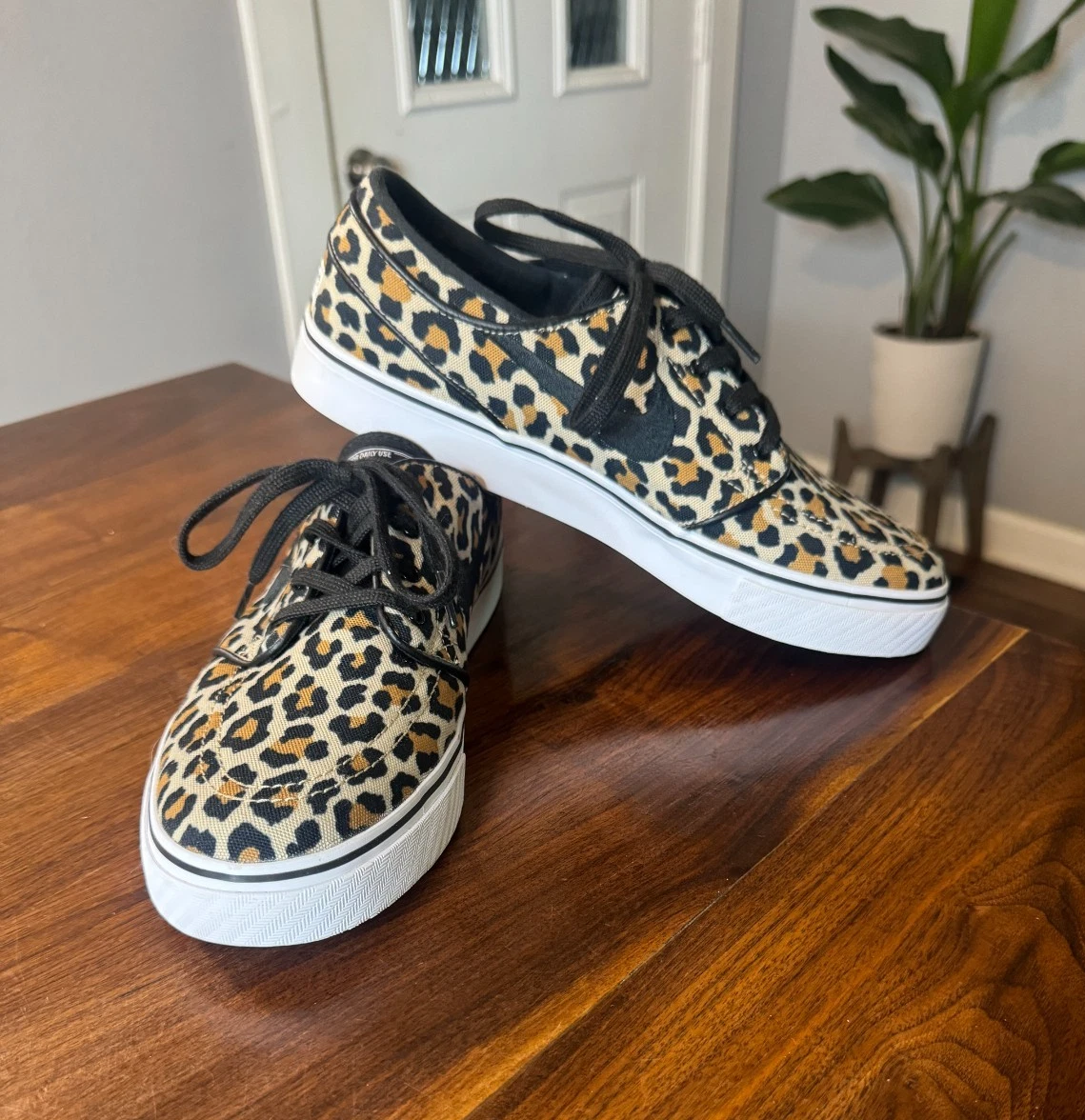 Wacko Maria × Nike SB Janoski CNVS OG QS Nike Wacko Maria x Stefan Janoski Canvas OG SB Leopard Print for