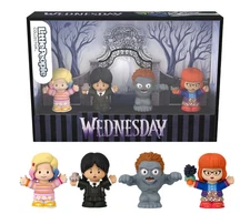 Brand New Sealed Fisher Price Little People Collectors Wednesday Netflix Series