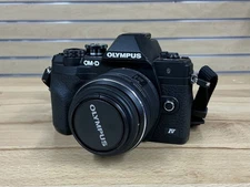 Olympus OM-D E-M10 Mark IV Camera 20.3MP Micro FT Body w/ Lens 673 Shutter Count