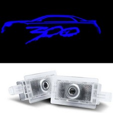 2x Blue 300 Led Car Door Light Ghost Laser Projector For Chrysler 300 2005-2024 2x Blue 300 Led Car Door Light Ghost Laser Projector For Chrysler 300 2005-2024