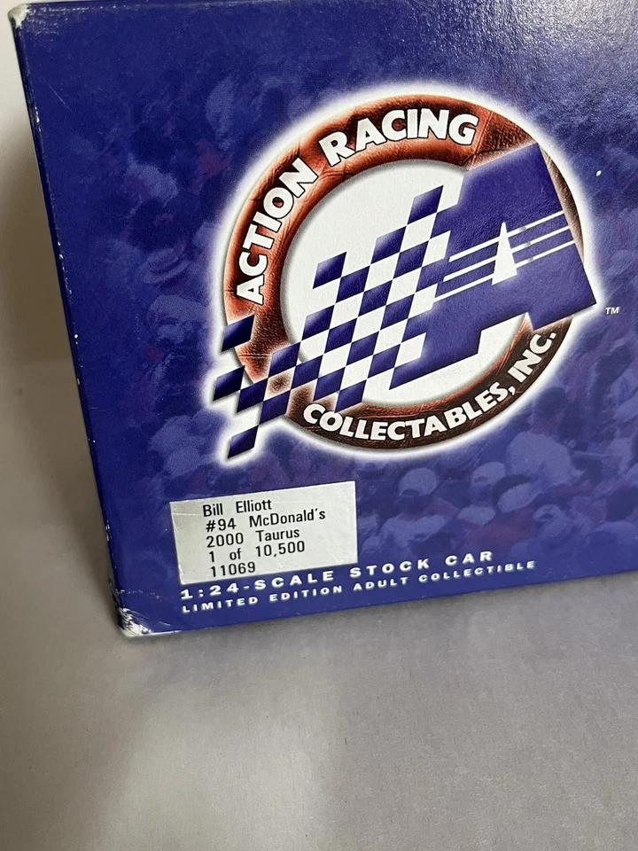Ford Taurus 2000 Action Elite Bill Elliott #94 McDonald’s escala 1/24 1 de 10000 Foto 2 de 4