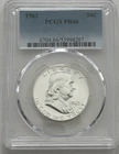 1963 Proof Franklin Half Dollar, PCGS Graded PR66, Frosty Coin