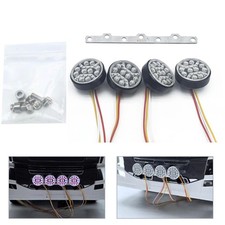 Metal LED Spotlight Lamp for 1/14 RC Tractor Truck 770S FH16 56375 56360 R620