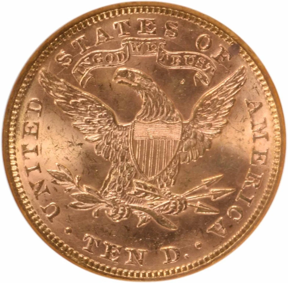 1894 $10 Gold Liberty Head MS62 NGC - Image 4 of 4